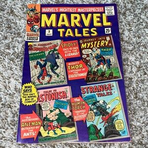 VINTAGE 1966 MARVEL TALES Spiderman Thor Torch App Silver Age Comic #3